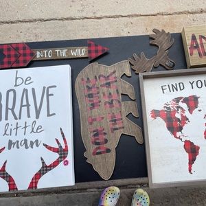 Hobby lobby frames (Nursery)